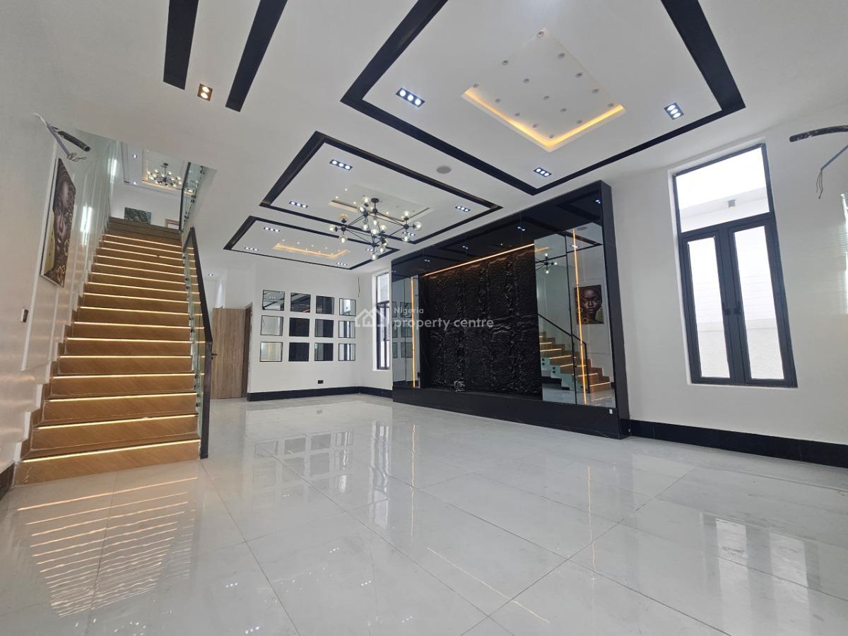 Neatly Finished 5 Bedrooms Fully Detached House with Bq, Sangotedo, Ajah, Lagos, House for Sale