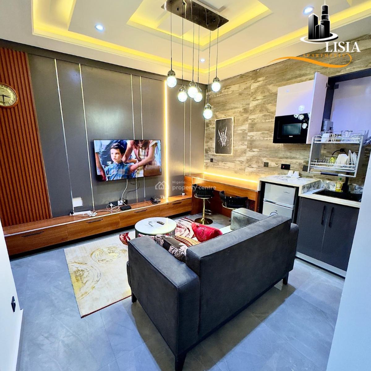 1 Bed Fully Furnished Service Apartment Available for Booking, Thinkers Corner, Enugu, Enugu, Flat / Apartment Short Let