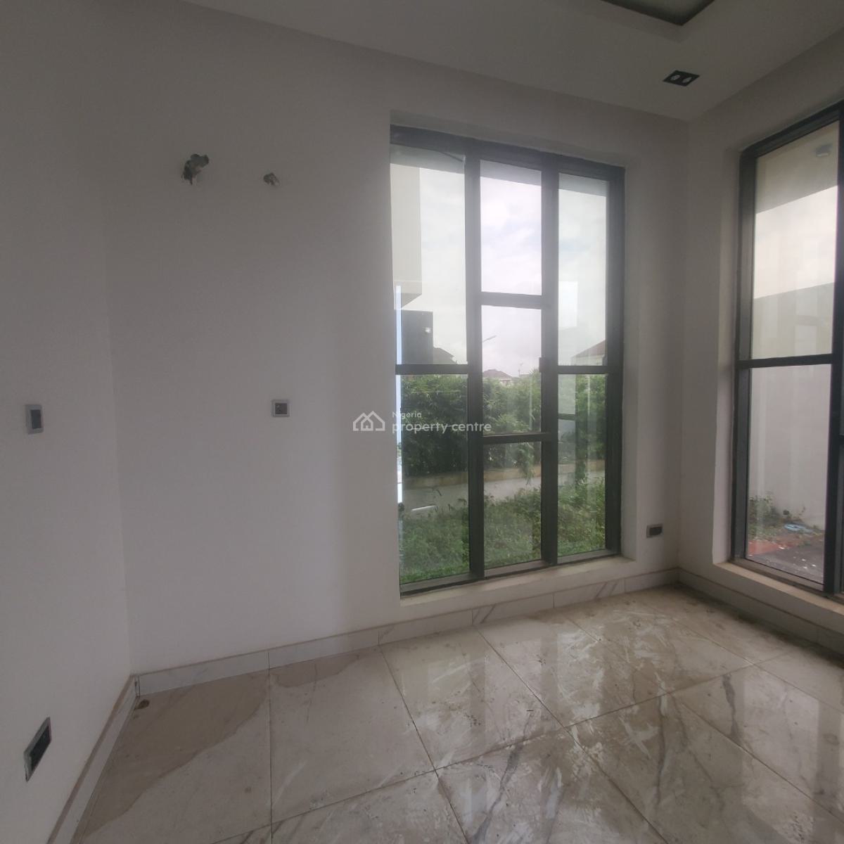 Contemporary 5 Bedroom Detached Duplex W/ Bq in a Secured Estate, Pinnock Beach Estate, Osapa, Lekki, Lagos, Detached Duplex for Sale