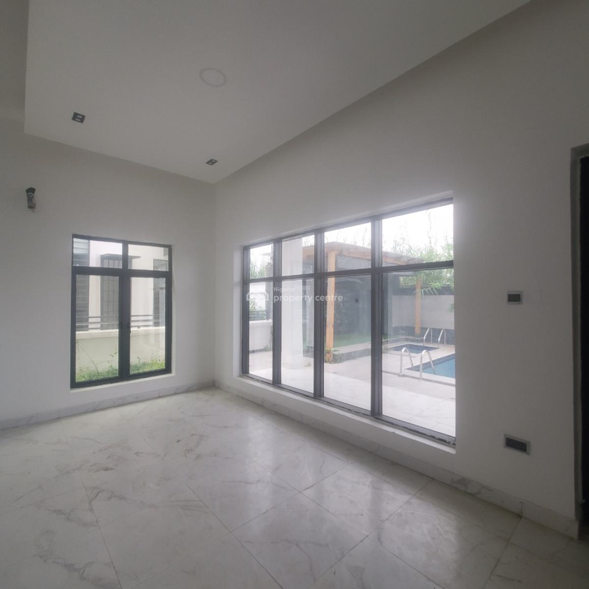 Contemporary 5 Bedroom Detached Duplex W/ Bq in a Secured Estate, Pinnock Beach Estate, Osapa, Lekki, Lagos, Detached Duplex for Sale