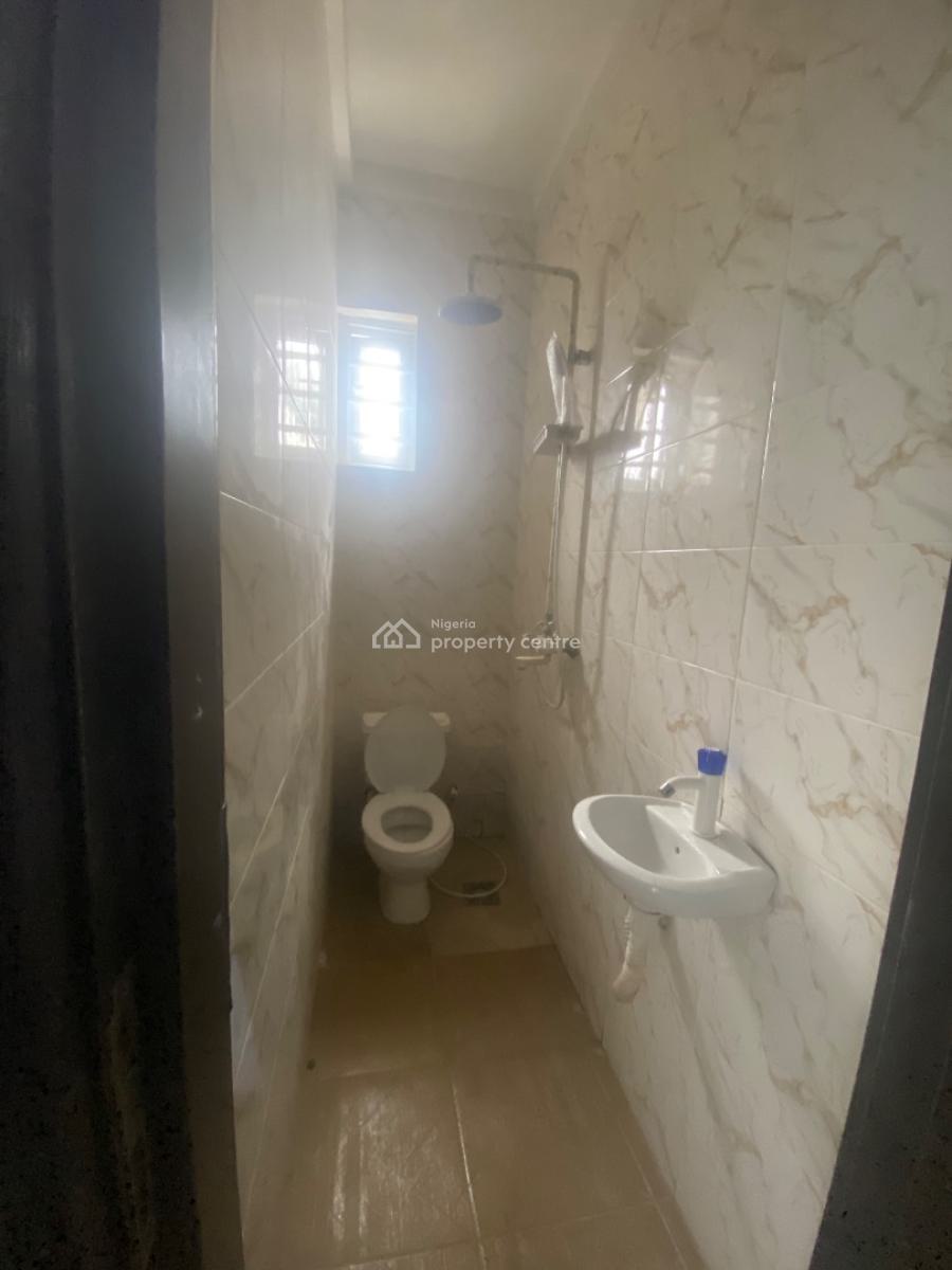 Sharp One Bed Upstairs with Portable Balcony, Lekki Scheme 2, Ajah, Lagos, Mini Flat (room and Parlour) for Rent