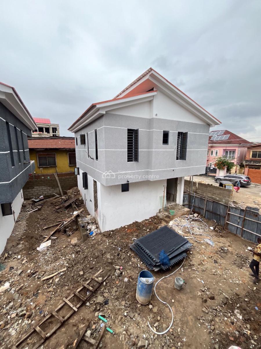 Semi Finished 4 Bedroom Detached Duplex, Off Ogunlana Drive, Surulere, Lagos, Detached Duplex for Sale
