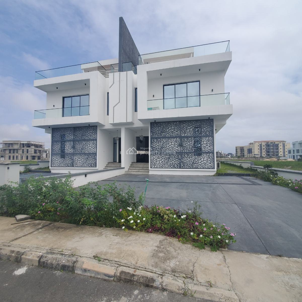 Beautiful 5 Bedroom Semi Detached Duplex with a Bq and Pool, Ikate, Lekki, Lagos, House for Sale