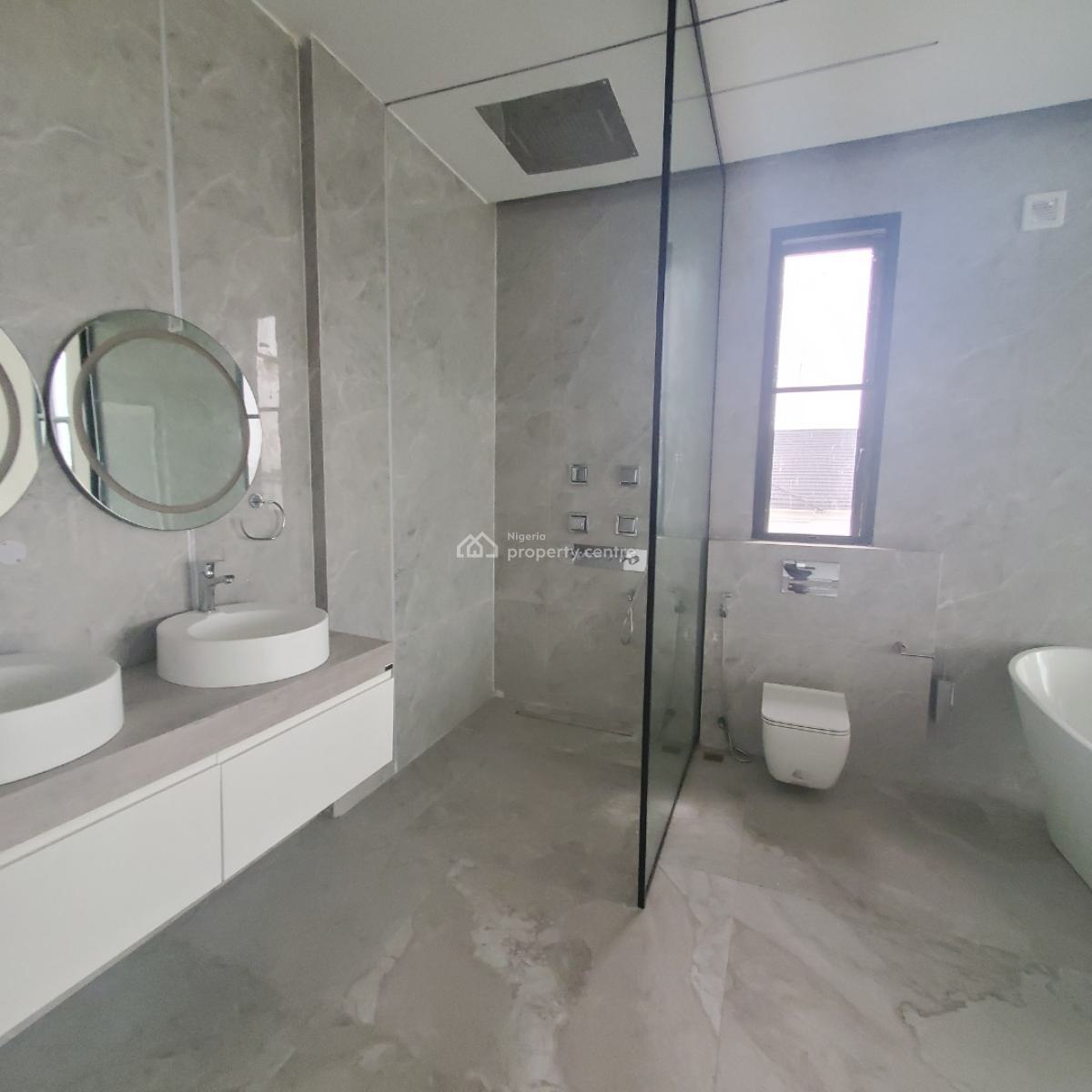 Beautiful 5 Bedroom Semi Detached Duplex with a Bq and Pool, Ikate, Lekki, Lagos, House for Sale
