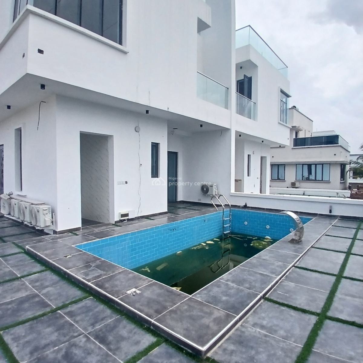 Aesthetically Pleasing 5 Bedroom Semi-detached Duplex with Bq, Cowrie Creek Estate, Ikate Elegushi, Lekki, Lagos, Semi-detached Duplex for Sale
