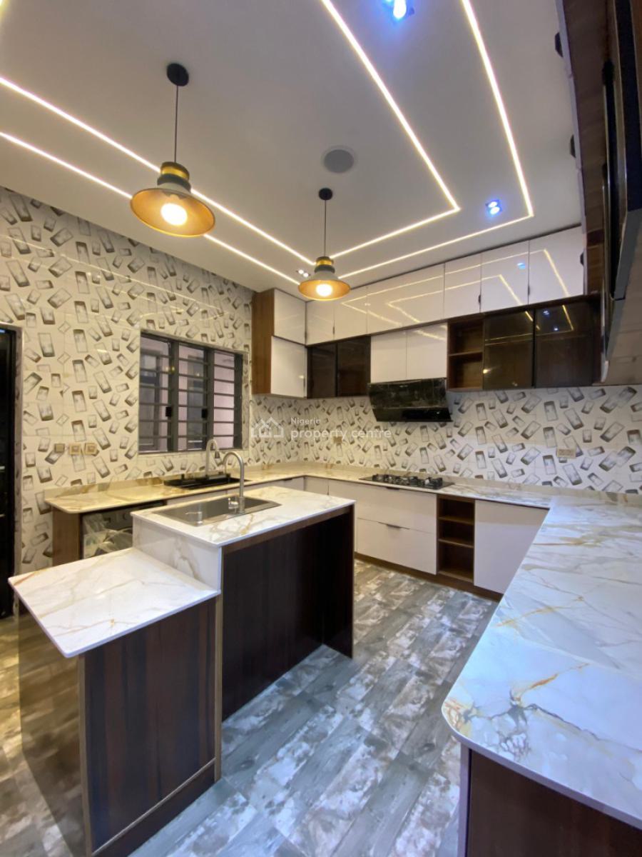 5 Bedroom Fully Automated Detached Duplex with Bq, Cinema, Penthouse, Osapa, Lekki, Lagos, Detached Duplex for Sale