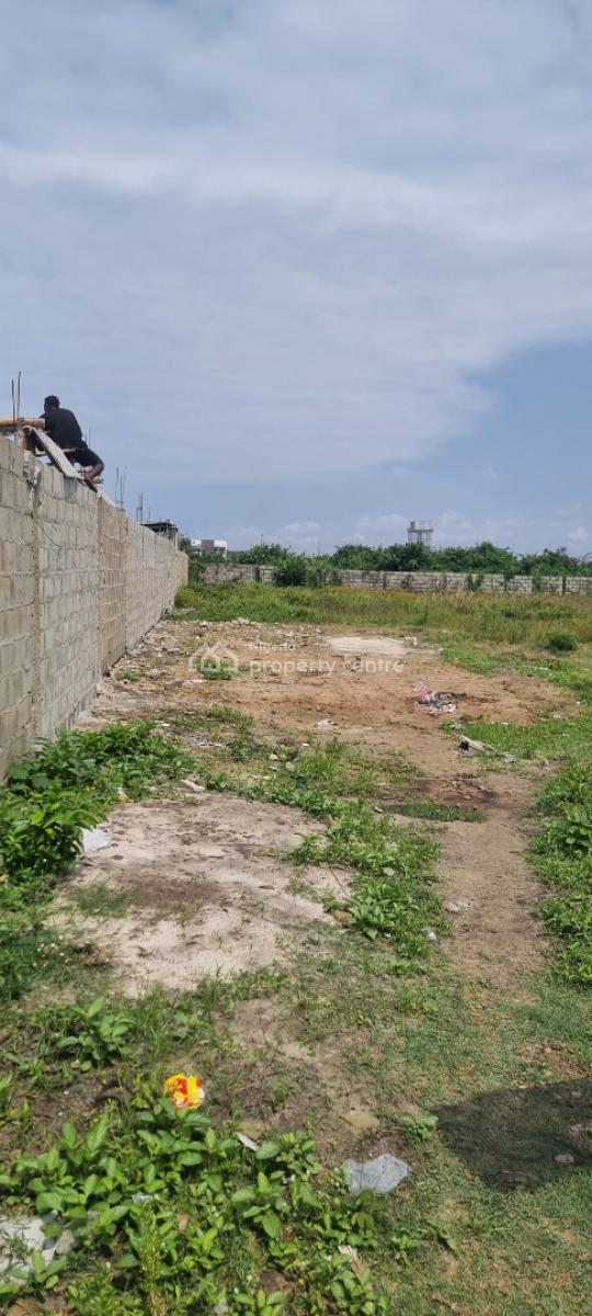 2 Plots of Land, Fenced, Available, Behind De Castle Max Cooplag Garden, Lafiaji, Lekki, Lagos, Shop for Rent