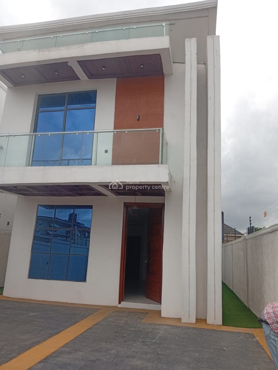 Newly Built 4 Bedroom Fully Detached Duplex, Alamutu Estate, Off Iju Road, Ogba, Ikeja, Lagos, Detached Duplex for Sale