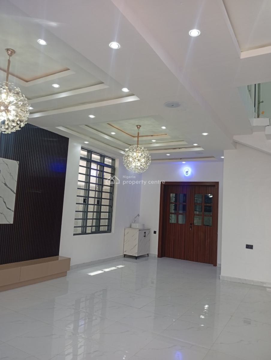 Newly Built 4 Bedroom Fully Detached Duplex, Alamutu Estate, Off Iju Road, Ogba, Ikeja, Lagos, Detached Duplex for Sale