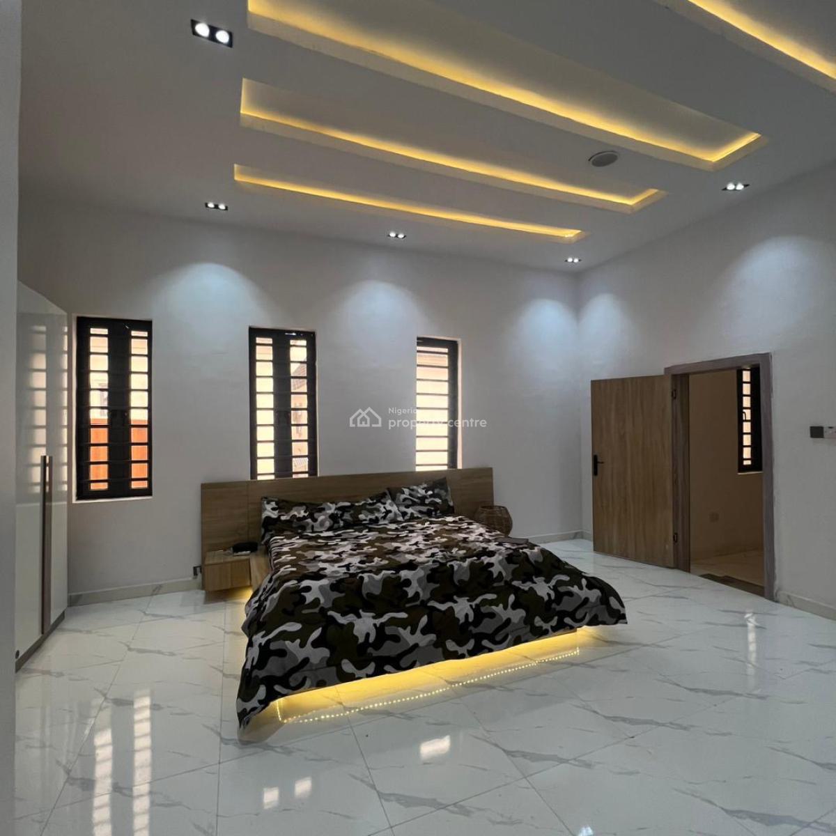 Fully Serviced and Partly Furnished 3 Bedroom Terrace Duplex, Extension, Vgc, Lekki, Lagos, Terraced Duplex for Rent
