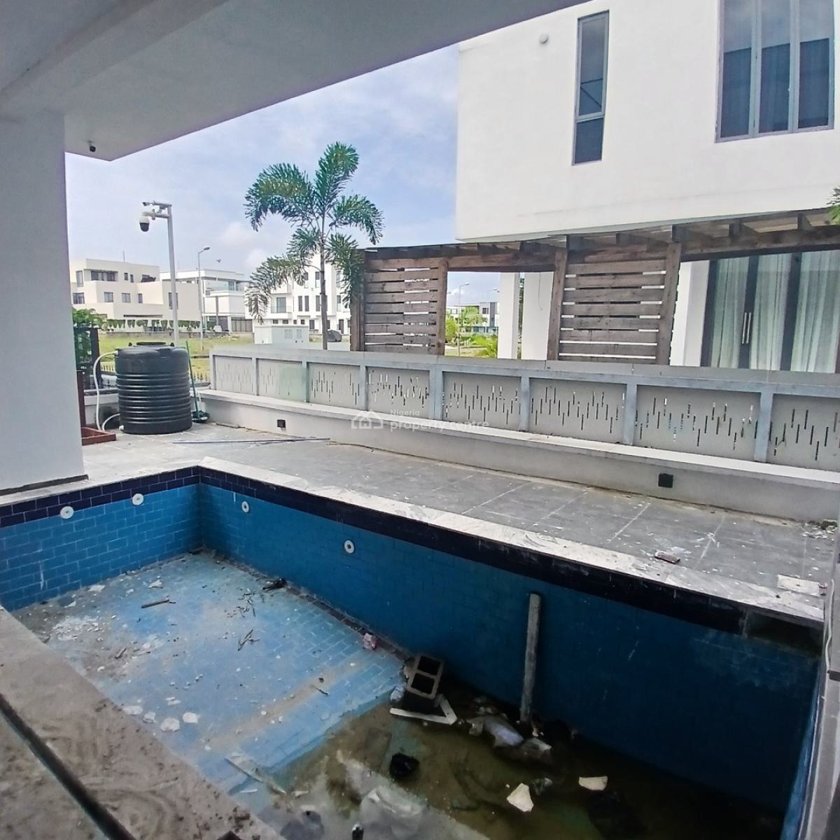 Luxury 5 Bedroom Semi-detached Duplex with Elevator,rooftop Terrace, with a Swimming Pool, Within The Prestigious Cowrie Creek Estate, Ikate Elegushi, Lekki, Lagos, Semi-detached Duplex for Sale