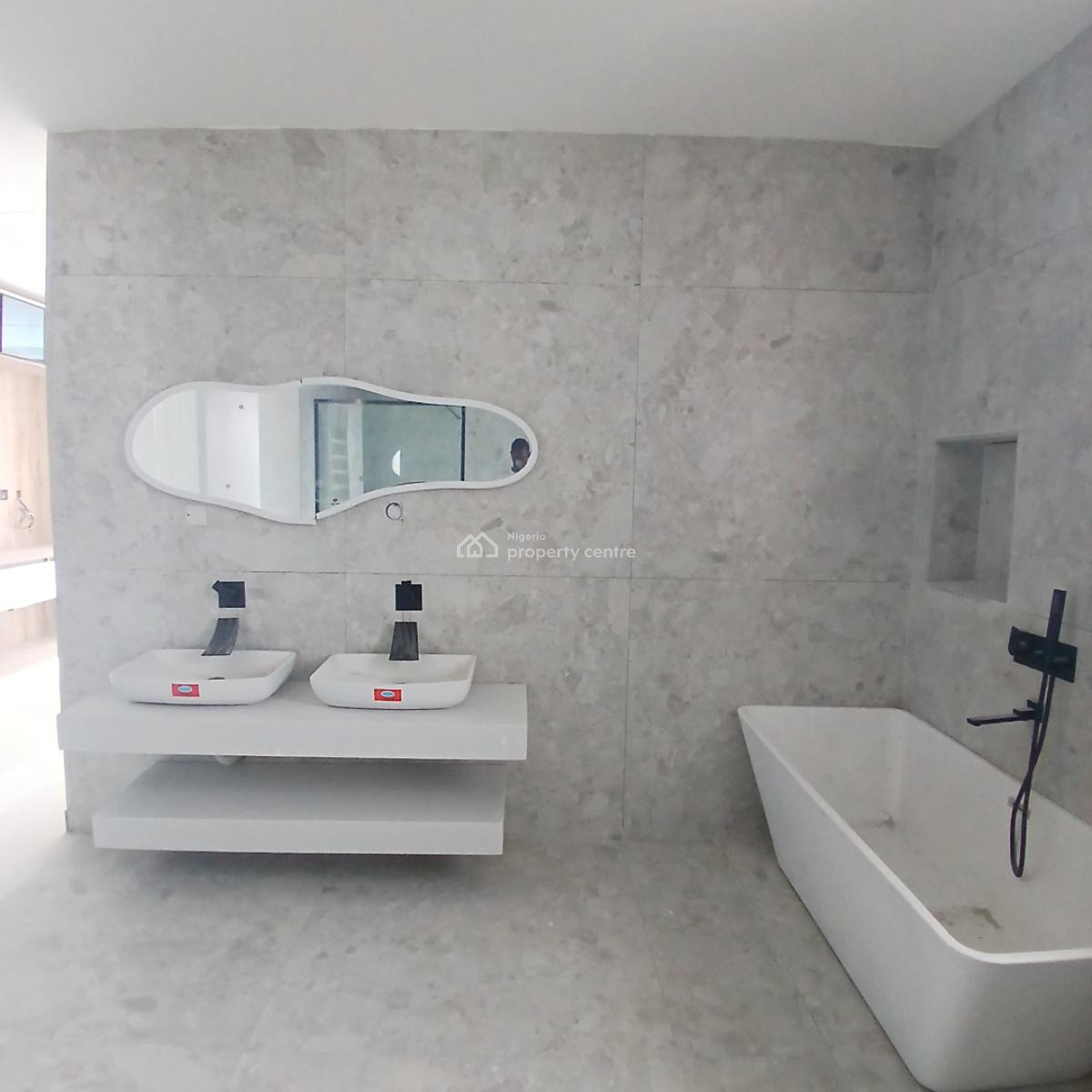 Luxury 5 Bedroom Semi-detached Duplex with Elevator,rooftop Terrace, with a Swimming Pool, Within The Prestigious Cowrie Creek Estate, Ikate Elegushi, Lekki, Lagos, Semi-detached Duplex for Sale