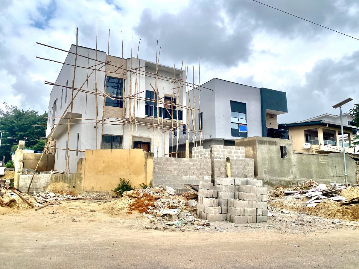an on Going 4 Bedrooms Detected Duplex, Allen, Ikeja, Lagos, Detached Duplex for Sale