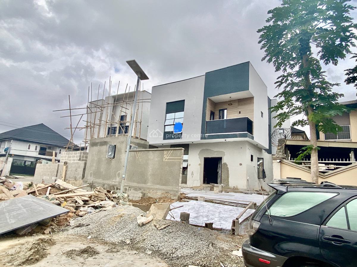 an on Going 4 Bedrooms Detected Duplex, Allen, Ikeja, Lagos, Detached Duplex for Sale