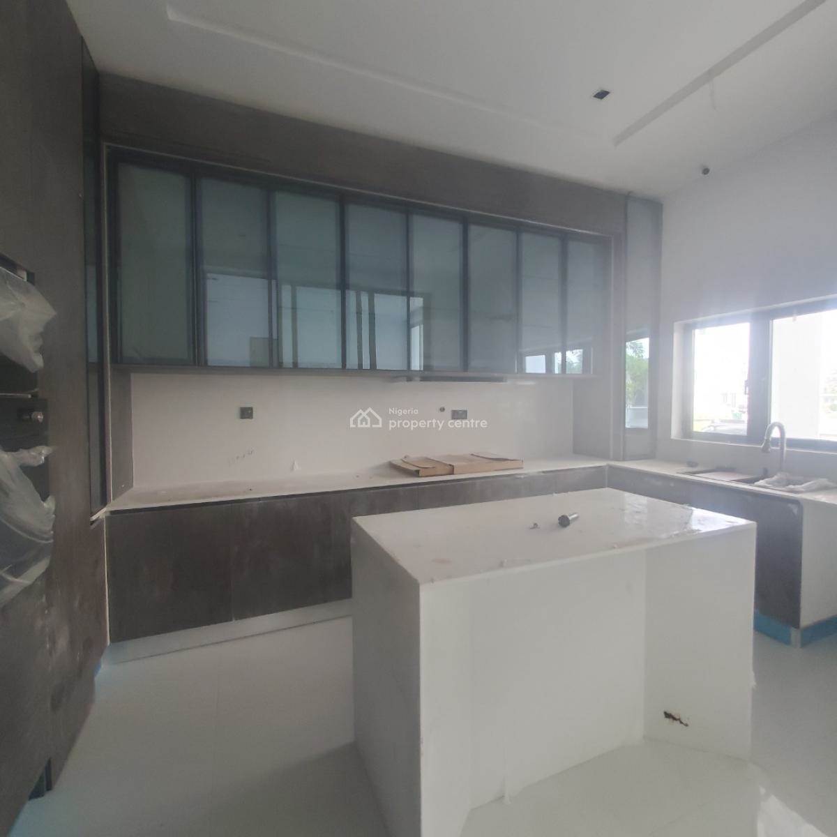 Contemporary 5 Bedroom Semi Detached Duplex W/ Bq, Pool, Cinema, Lift, Cowrie Creek Estate, Ikate, Lekki, Lagos, Semi-detached Duplex for Sale