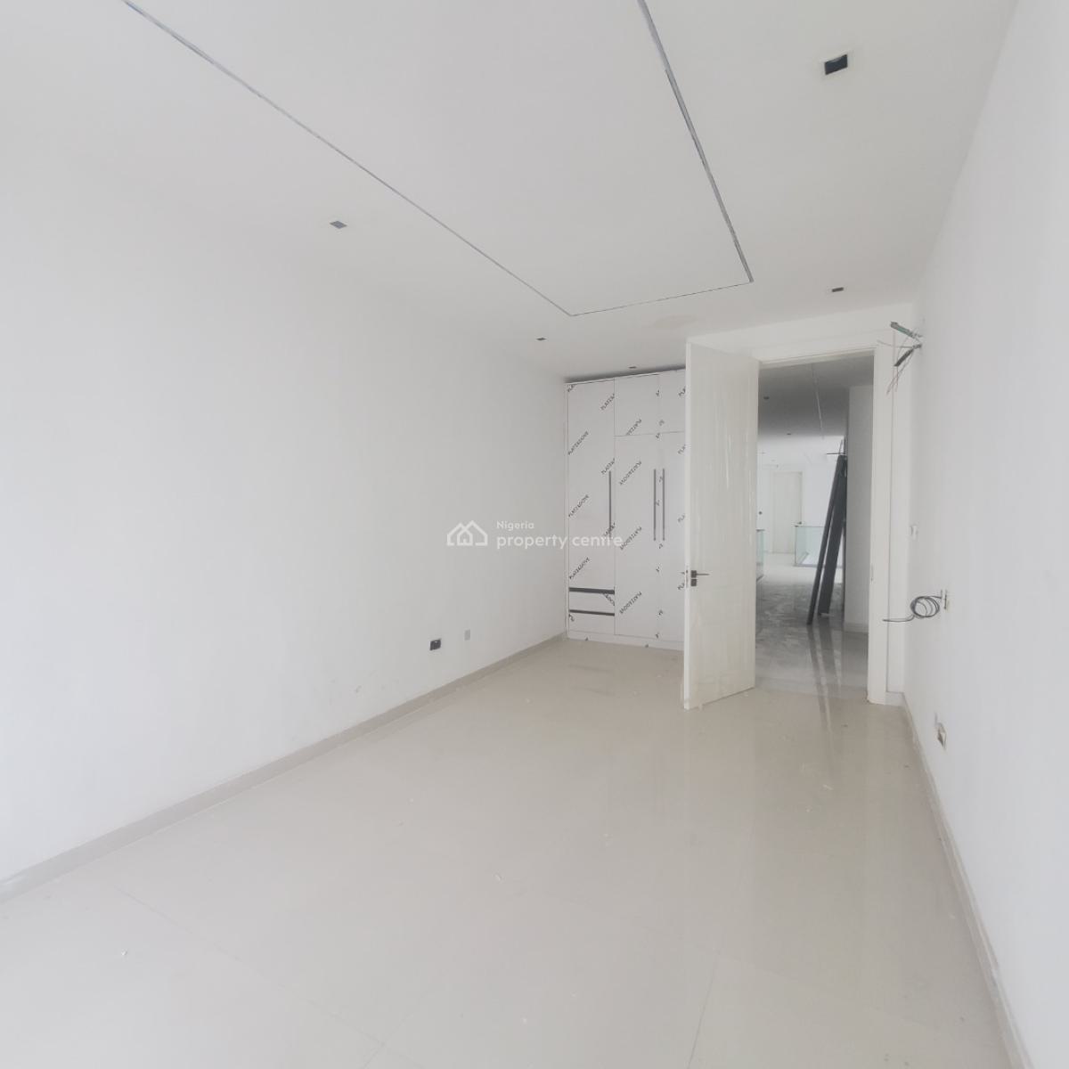 Contemporary 5 Bedroom Semi Detached Duplex W/ Bq, Pool, Cinema, Lift, Cowrie Creek Estate, Ikate, Lekki, Lagos, Semi-detached Duplex for Sale