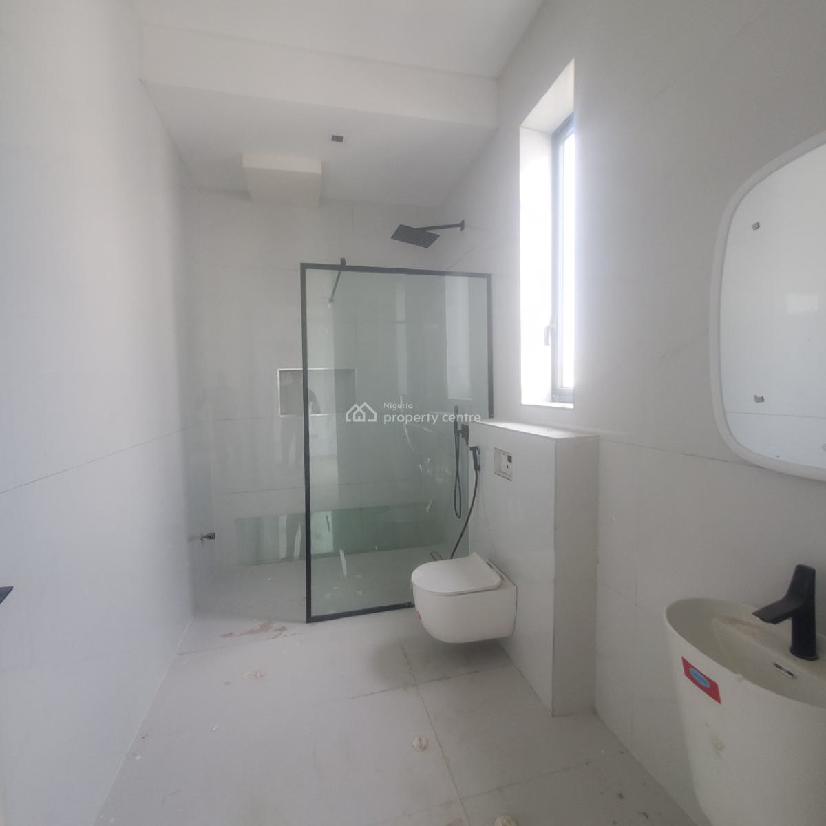 Contemporary 5 Bedroom Semi Detached Duplex W/ Bq, Pool, Cinema, Lift, Cowrie Creek Estate, Ikate, Lekki, Lagos, Semi-detached Duplex for Sale