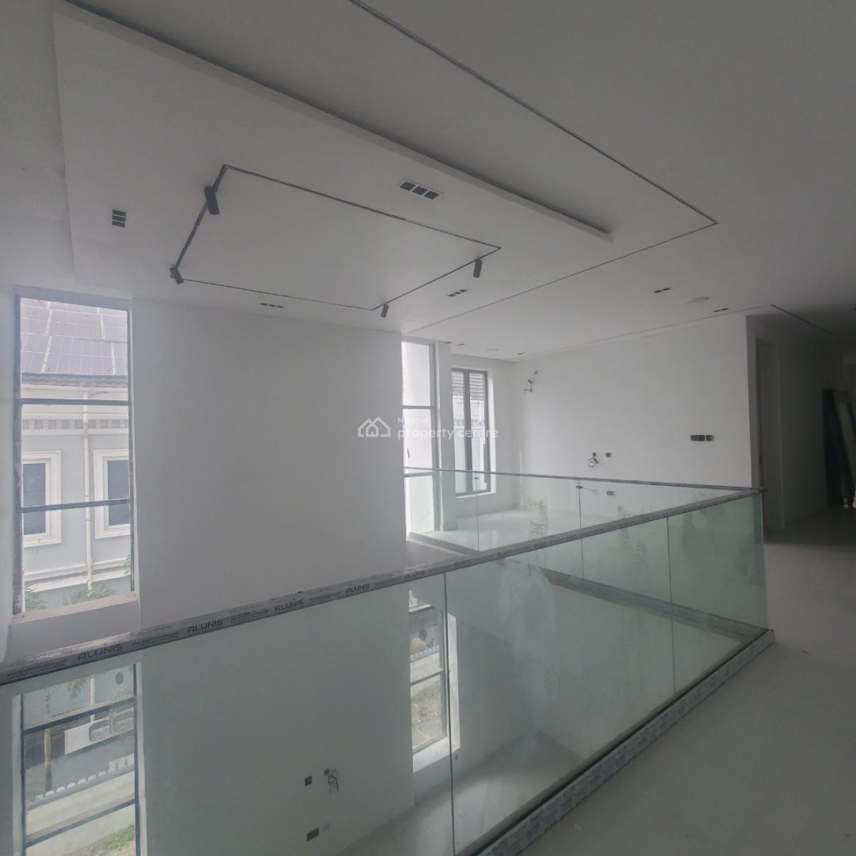 Contemporary 5 Bedroom Semi Detached Duplex W/ Bq, Pool, Cinema, Lift, Cowrie Creek Estate, Ikate, Lekki, Lagos, Semi-detached Duplex for Sale