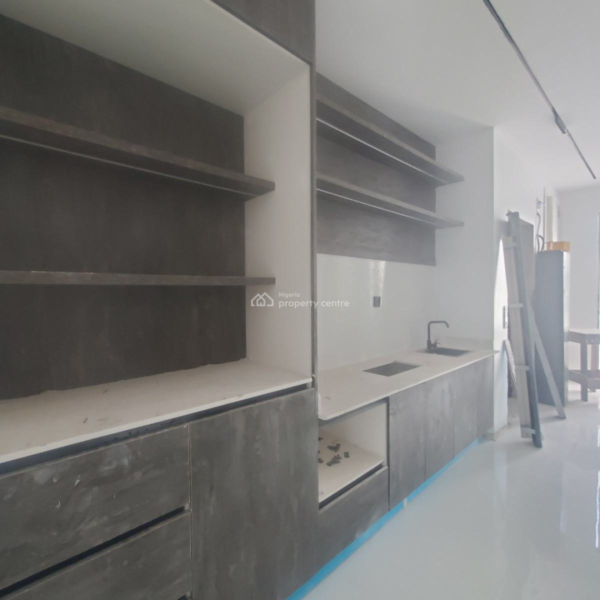 Contemporary 5 Bedroom Semi Detached Duplex W/ Bq, Pool, Cinema, Lift, Cowrie Creek Estate, Ikate, Lekki, Lagos, Semi-detached Duplex for Sale