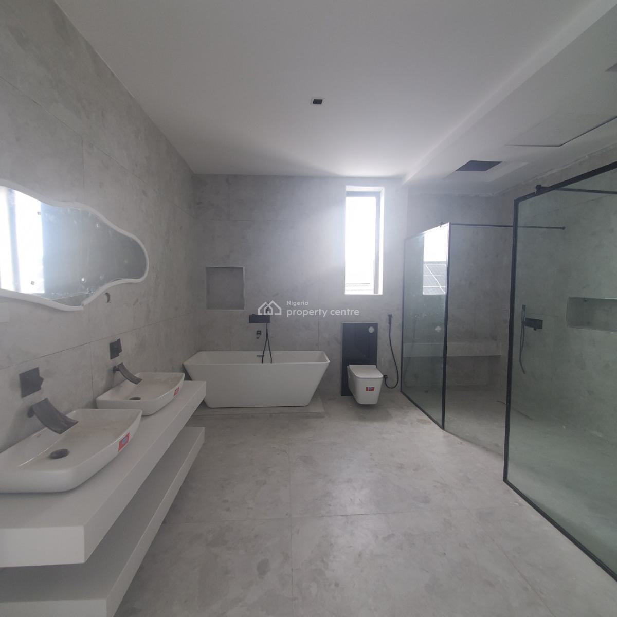 5 Bedroom Semi Detached Duplex with a Bq, Osapa, Lekki, Lagos, House for Sale