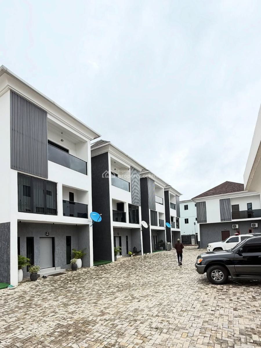 Newly Built Serviced 4 Bedroom Terrace Duplex with Rooftop, Jabi, Abuja, Terraced Duplex for Rent