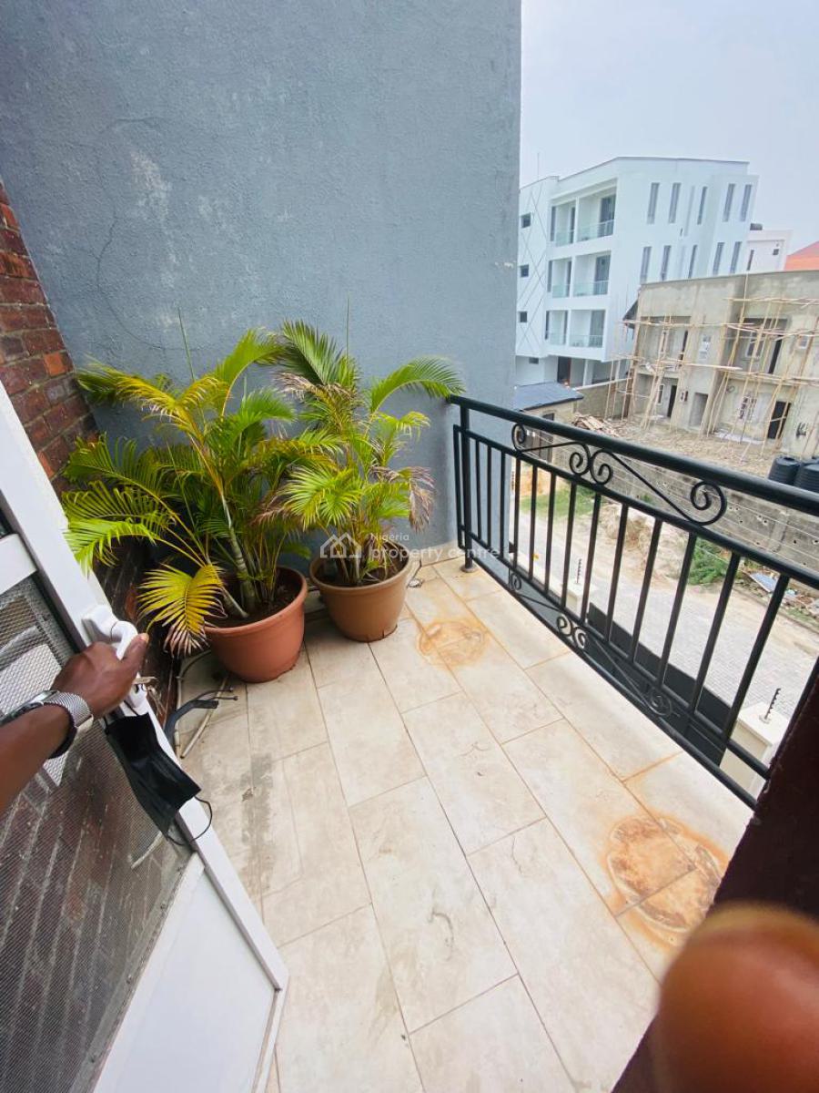 a Very Nice and Spacious 4 Bedroom Terrace with Study Room, By Nicon Town, Ikate, Lekki, Lagos, Terraced Duplex for Rent