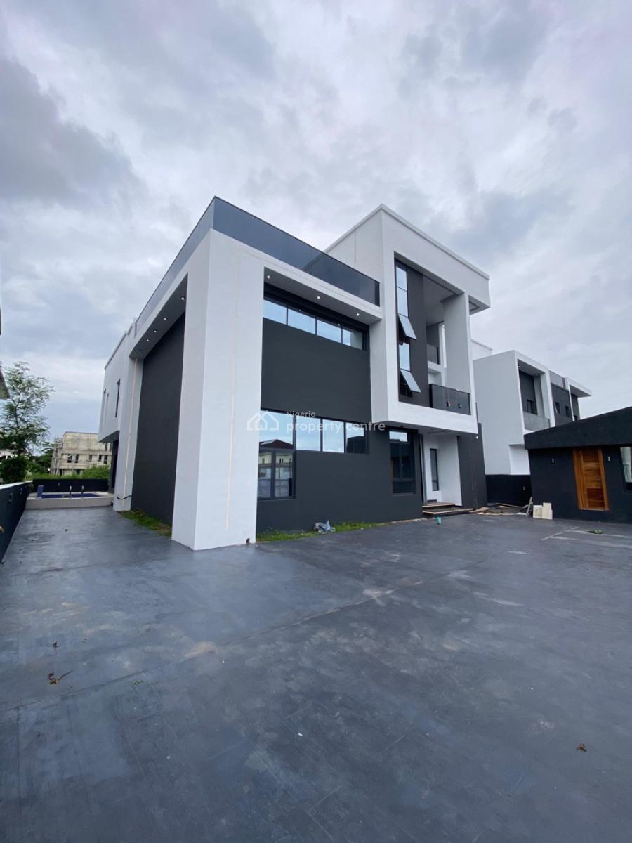 5 Bedroom Automated Detached Duplex with Pool, Gym, Cinema, Penthouse, Royal Garden Estate, Ajah, Lagos, Detached Duplex for Sale