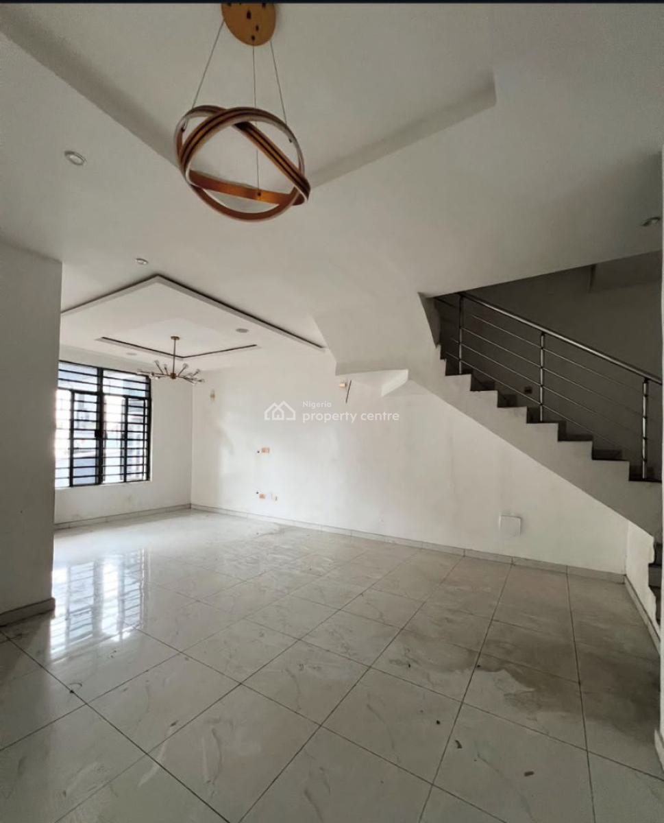 Spacious 4 Bedroom Semi Detached Duplex with Bq, Chevron, Lekki, Lagos, Semi-detached Duplex for Rent