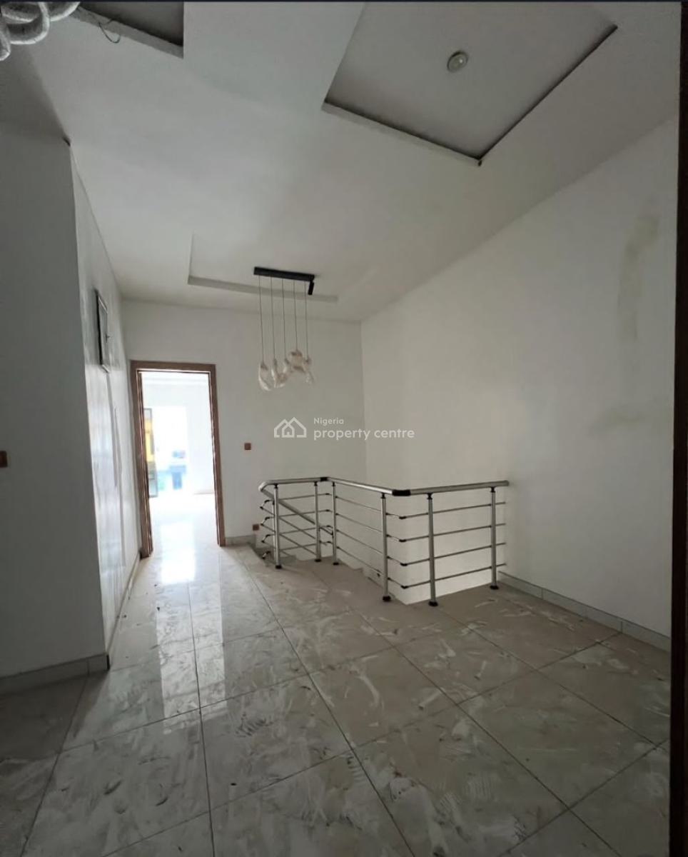 Spacious 4 Bedroom Semi Detached Duplex with Bq, Chevron, Lekki, Lagos, Semi-detached Duplex for Rent