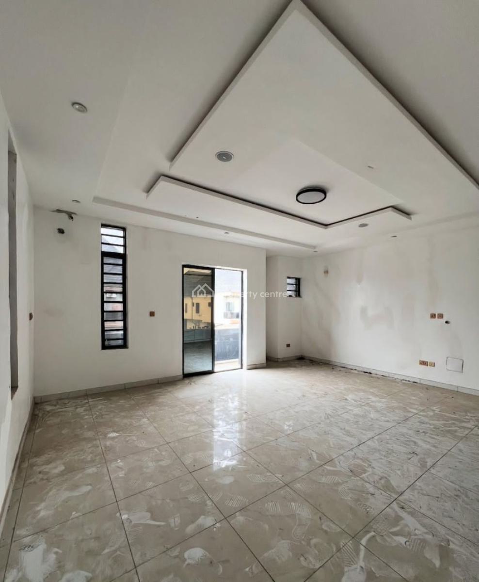 Spacious 4 Bedroom Semi Detached Duplex with Bq, Chevron, Lekki, Lagos, Semi-detached Duplex for Rent