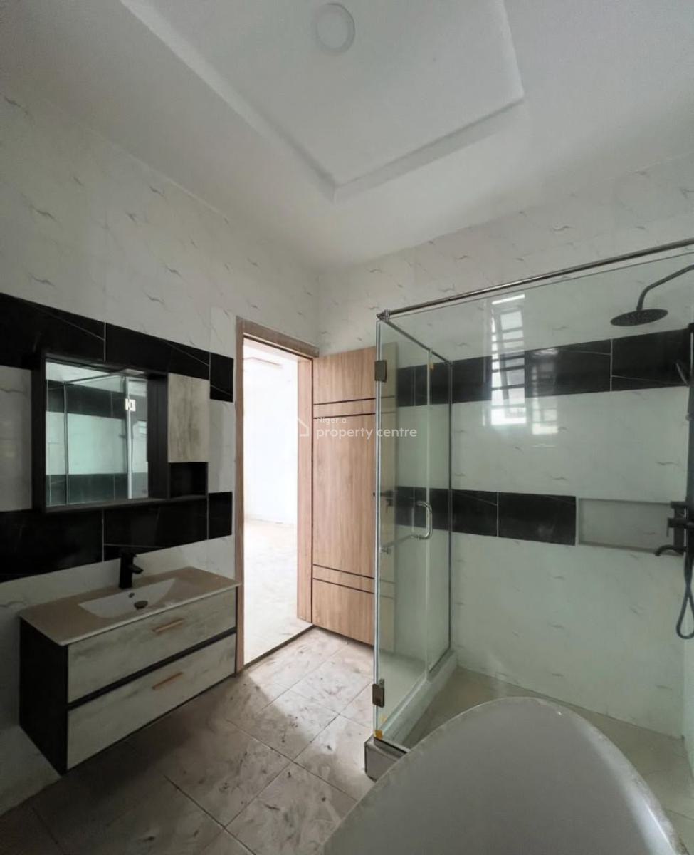 Spacious 4 Bedroom Semi Detached Duplex with Bq, Chevron, Lekki, Lagos, Semi-detached Duplex for Rent