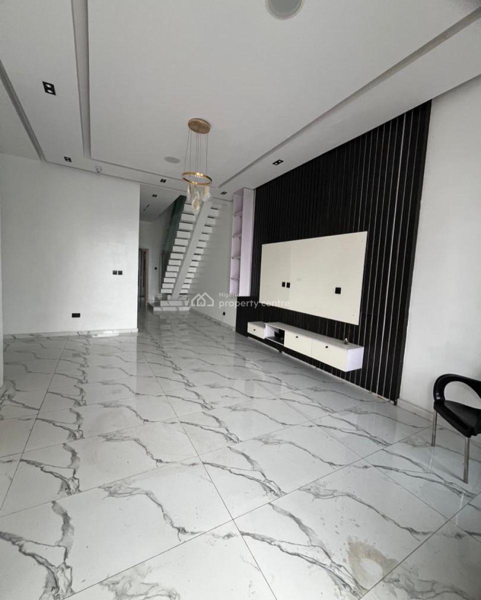 Lovely 4 Bedroom Semi Detached Duplex with Pool and Bq, Chevron, Lekki, Lagos, Semi-detached Duplex for Sale