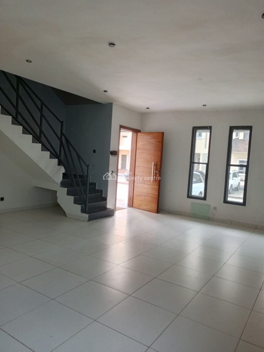 Luxury 4 Bedroom Terrace with Bq 24hours Light Secured Estate, Ologolo, Lekki, Lagos, Terraced Duplex for Rent