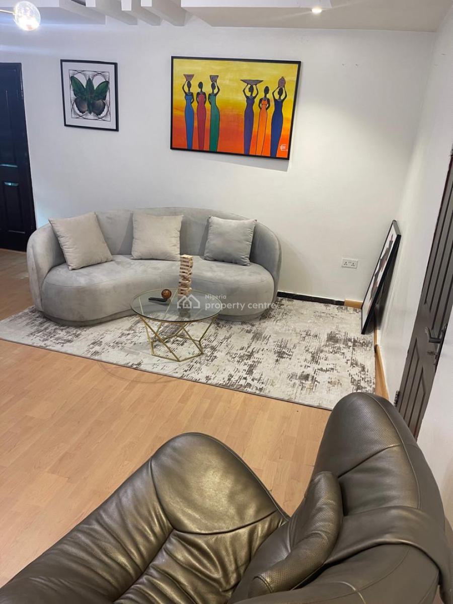 Spacious Furnished Room & Parlour with Open Kitchen Plan, Off Adewunmi Adebimpe, Lekki Phase 1, Lekki, Lagos, Mini Flat (room and Parlour) for Rent