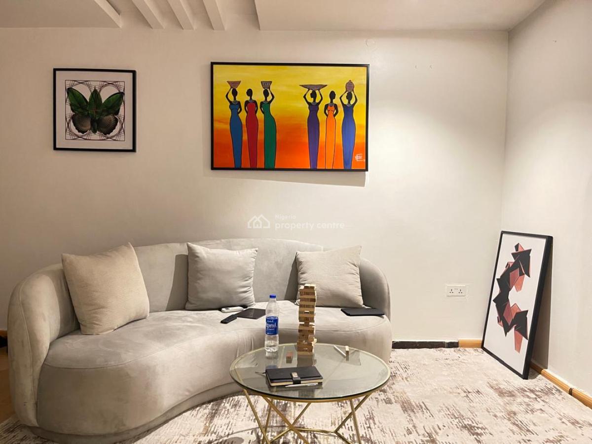 Spacious Furnished Room & Parlour with Open Kitchen Plan, Off Adewunmi Adebimpe, Lekki Phase 1, Lekki, Lagos, Mini Flat (room and Parlour) for Rent