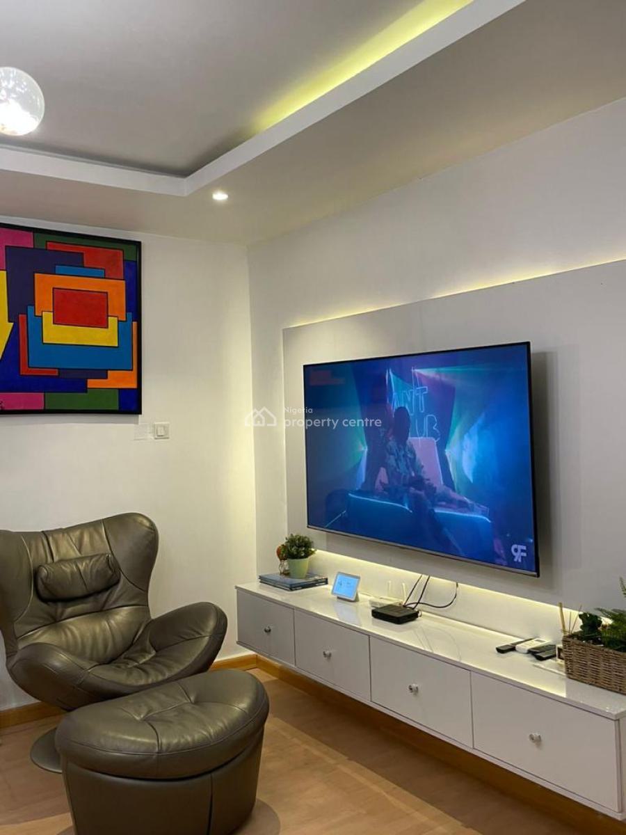 Spacious Furnished Room & Parlour with Open Kitchen Plan, Off Adewunmi Adebimpe, Lekki Phase 1, Lekki, Lagos, Mini Flat (room and Parlour) for Rent
