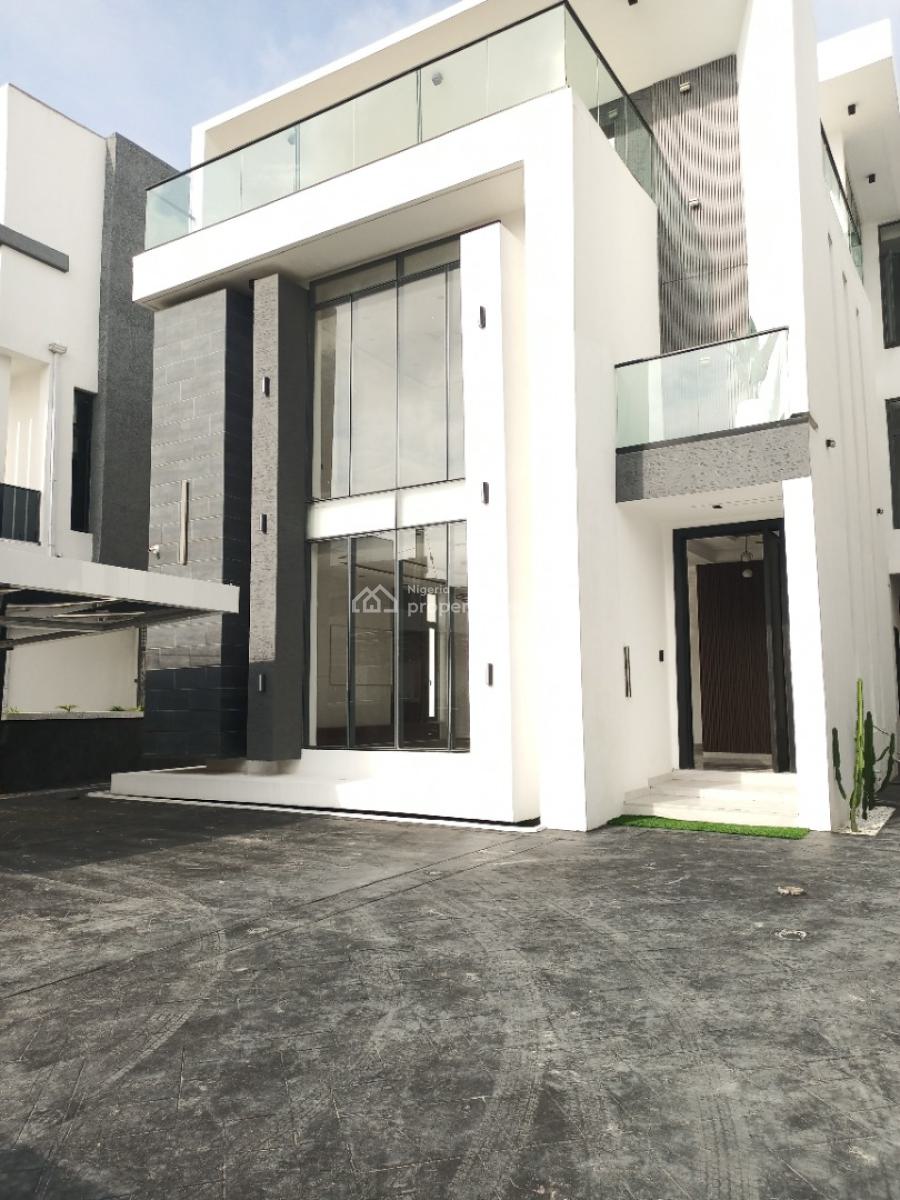 5bedroom Fully Detached Duplex with Bq, Office,pool, Ikota, Ikota, Lekki, Lagos, Detached Duplex for Sale