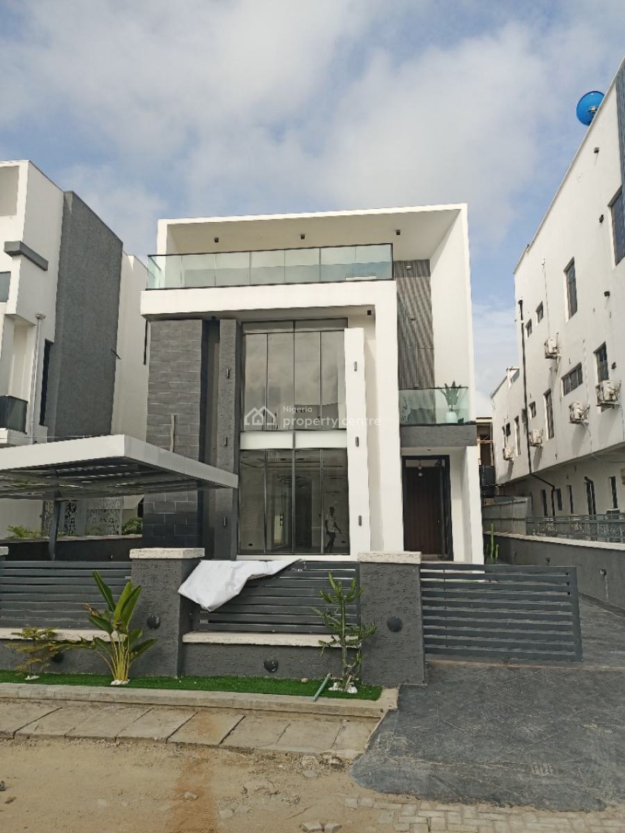 5bedroom Fully Detached Duplex with Bq, Office,pool, Ikota, Ikota, Lekki, Lagos, Detached Duplex for Sale