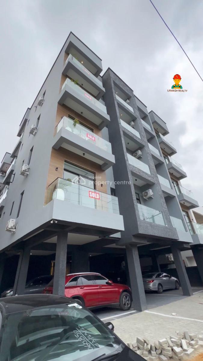 Lovely 2 Bedroom Serviced Apartment Suitable for Investment, Ikate, Lekki, Lagos, Block of Flats for Sale