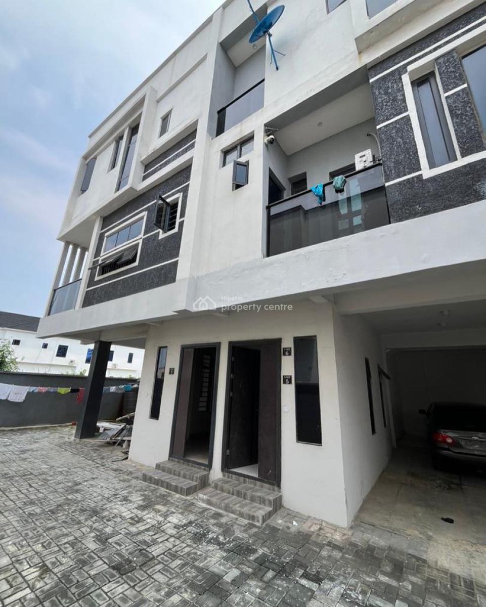 Lovely 4 Bedroom Terrace Duplex with Bq, Ologolo, Lekki, Lagos, Terraced Duplex for Sale