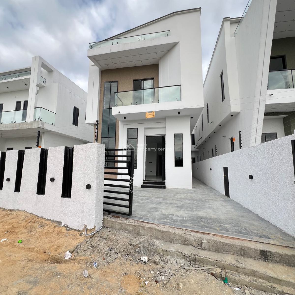4 Bedroom & Bq, Ajah, Lagos, Detached Duplex for Sale