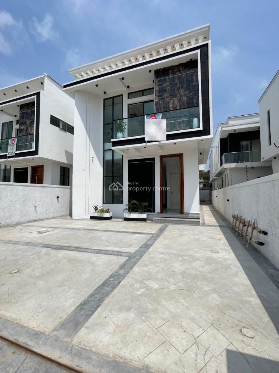 Now Selling - 5 Bedrooms Fully Detached Duplex with Bq, Chevron Toll Gate, Lekki, Lagos, House for Sale