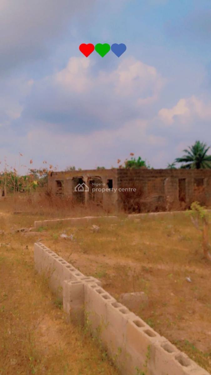 Uncompleted 3 Bedroom Bungalow, Golden Estate, Off Hallelujah Estate Road, Osogbo, Osun, Detached Bungalow for Sale