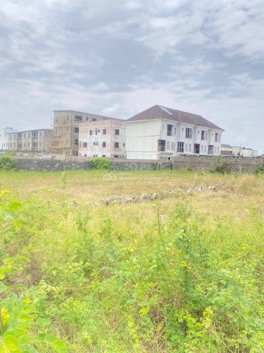 Strategically Located 680sqm Dryland in a Built Up Environment, Atlantic View Estate New Road, Chevron, Lekki, Lagos, Residential Land for Sale