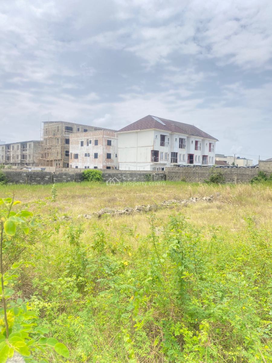 Strategically Located 680sqm Dryland in a Built Up Environment, Atlantic View Estate New Road, Chevron, Lekki, Lagos, Residential Land for Sale