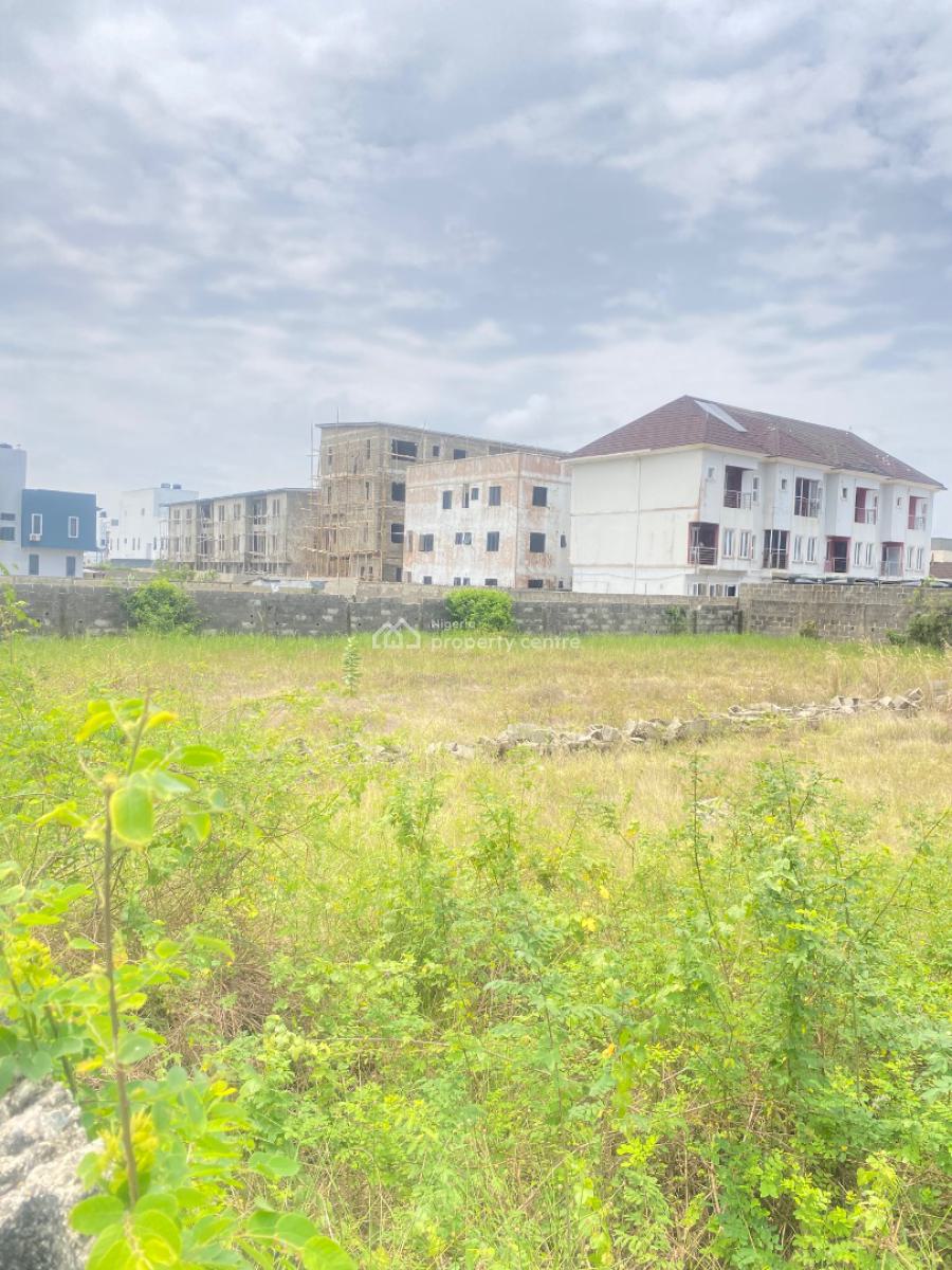Strategically Located 680sqm Dryland in a Built Up Environment, Atlantic View Estate New Road, Chevron, Lekki, Lagos, Residential Land for Sale