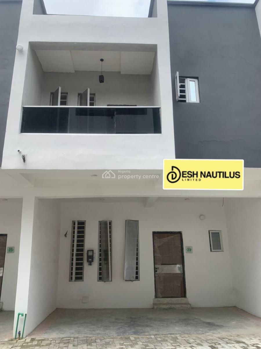 Luxury 4 Bedroom Terrace, Ikota, Lekki, Lagos, Terraced Duplex for Sale
