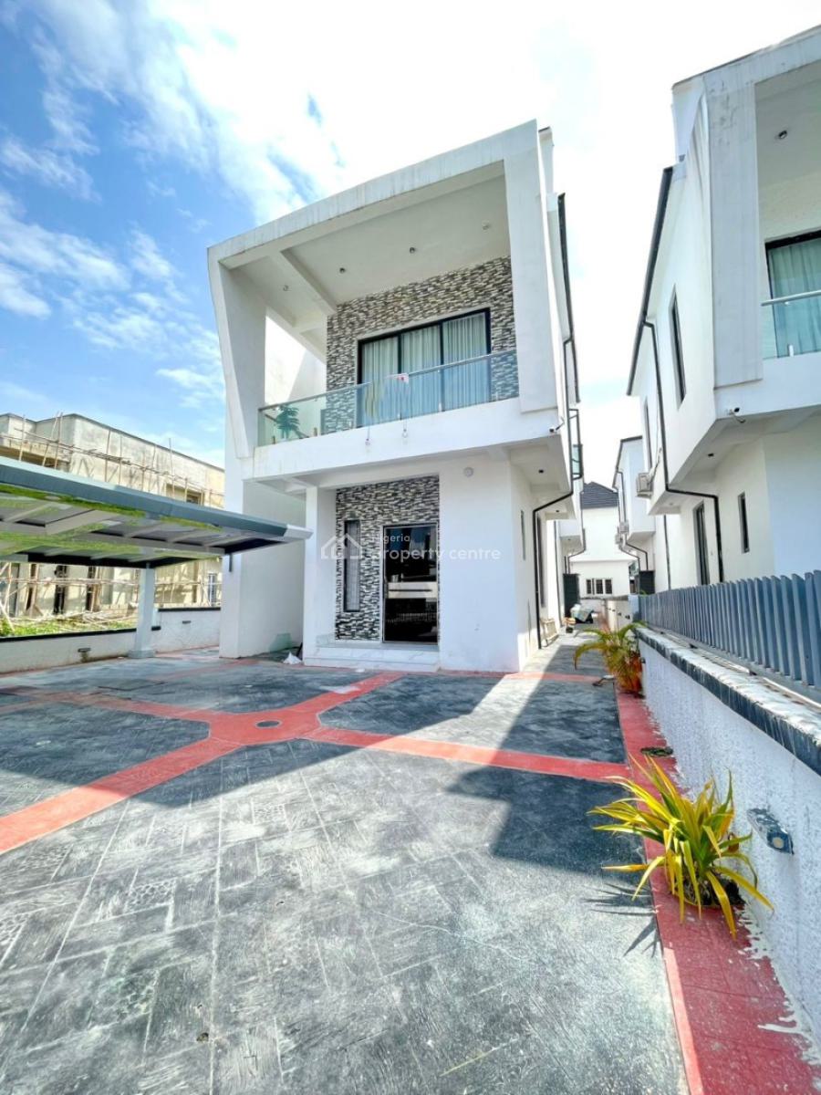 Newly Built 5 Bedroom Fully Detached Duplex in a Secure Estate, Ikota, Lekki, Lagos, Detached Duplex for Sale