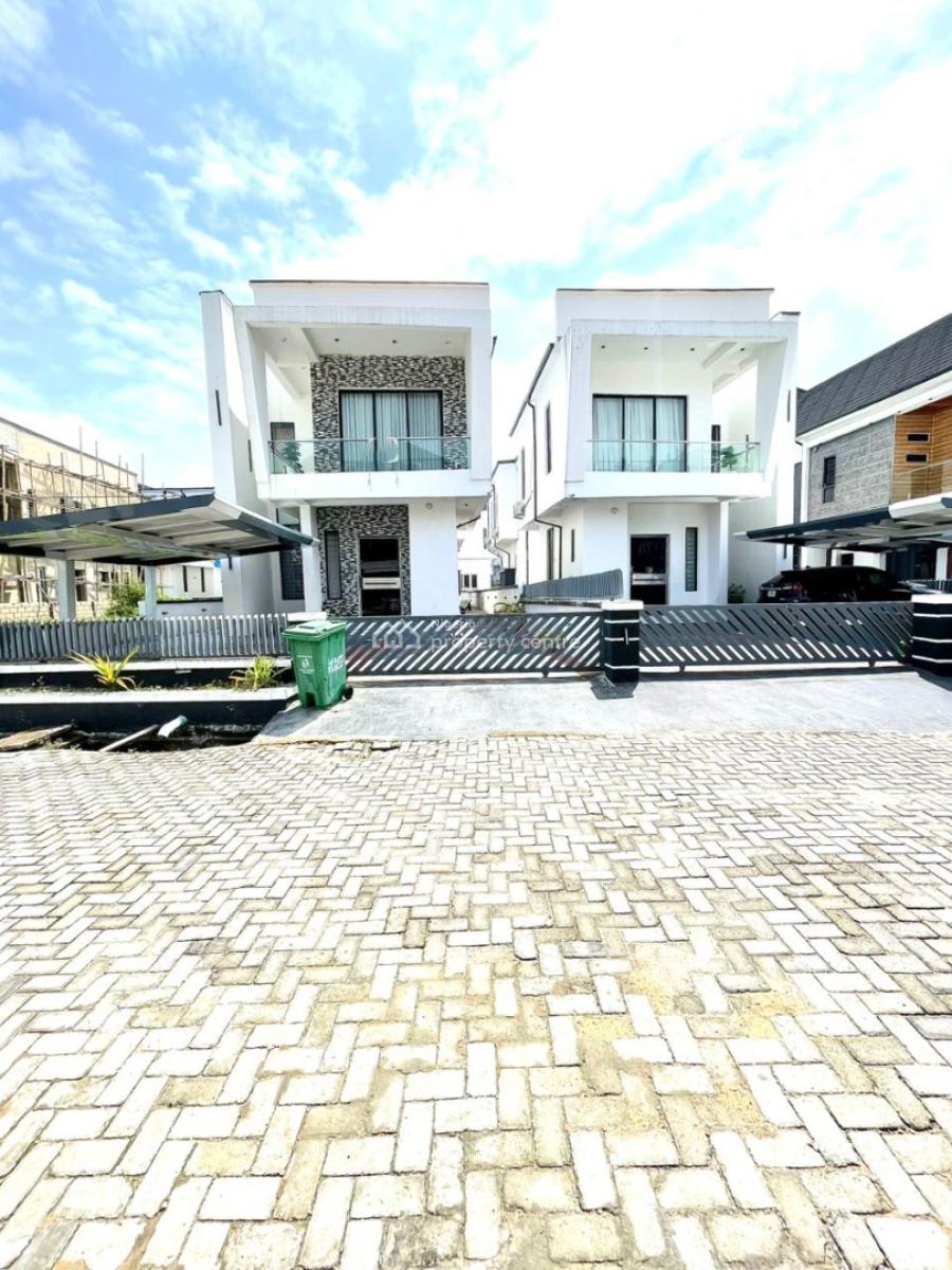 Newly Built 5 Bedroom Fully Detached Duplex in a Secure Estate, Ikota, Lekki, Lagos, Detached Duplex for Sale
