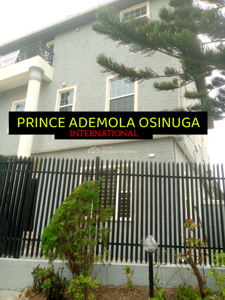 Self Serviced 4 Bedroom Semi Detached House + Bq, Banana Island Estate, Banana Island, Ikoyi, Lagos, Semi-detached Duplex for Rent